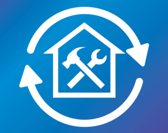 icon of a house being renovated