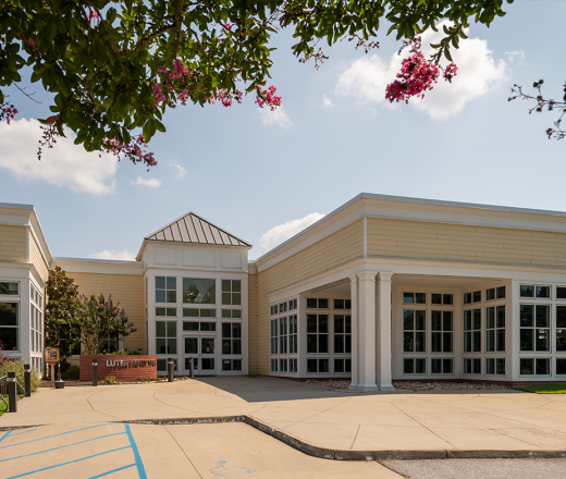 Exterior Front of the Luter Family YMCA