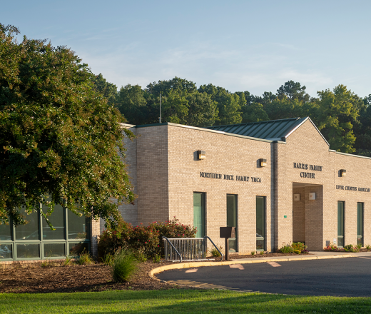 Exterior Front of the Northern Neck Family YMCA