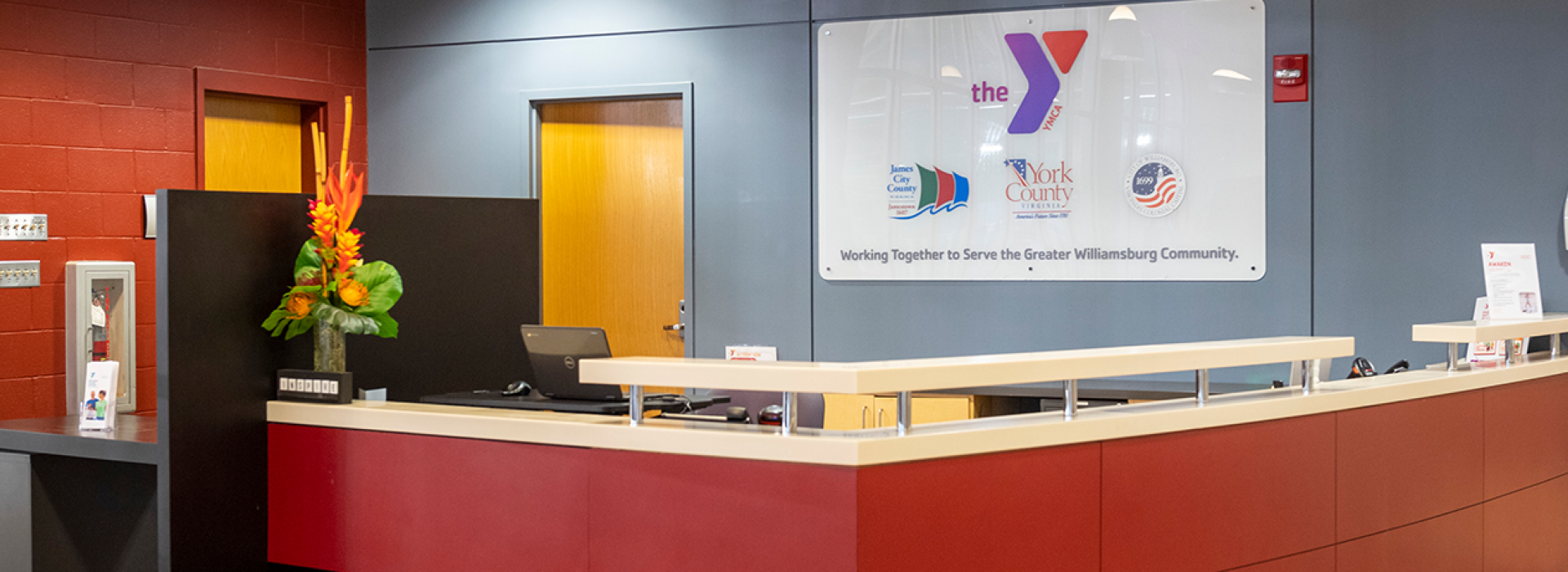 Welcome Center at the RFW Family YMCA