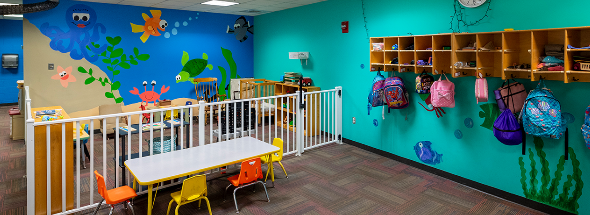 Child Watch with toys for kids to play with