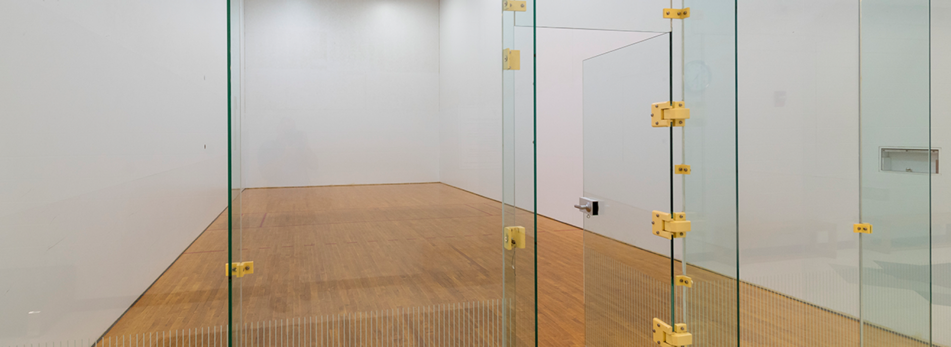 Racquetball rooms